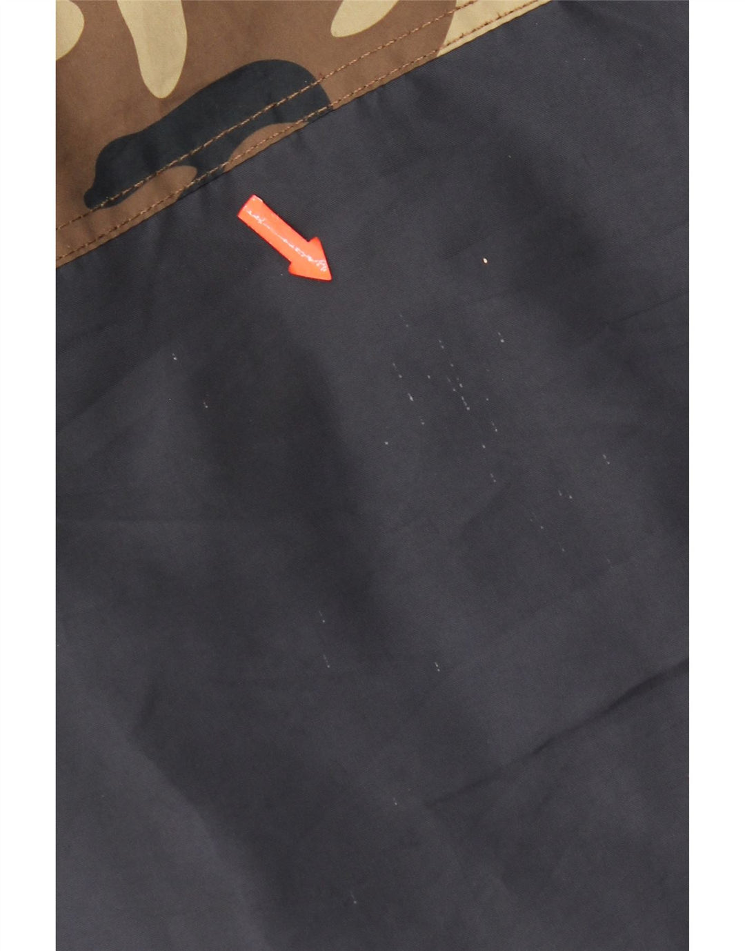 Jachetă parka cu glugă pentru băieți Zara 13-14 ani, camuflaj multicolor
