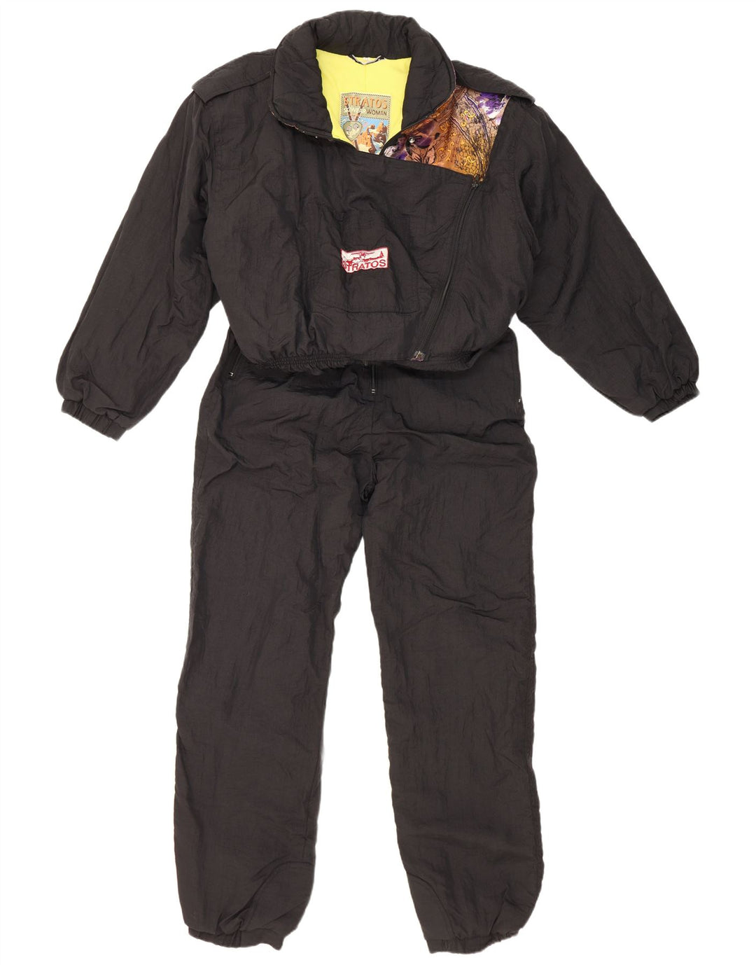 Salopetă de schi Stratos pentru femei IT 42 Medium Black Nylon