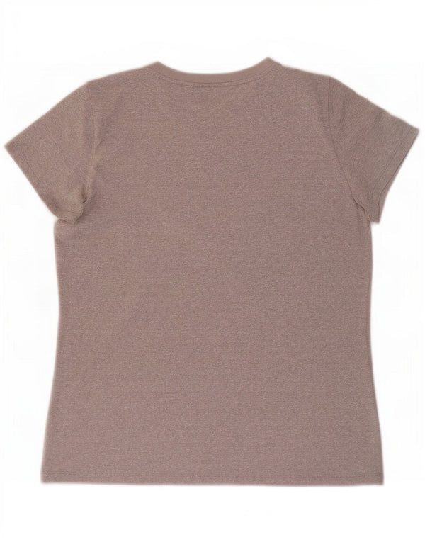 Tricou grafic Under Armour pentru femei Heat Gear Top UK 16 Large Gri