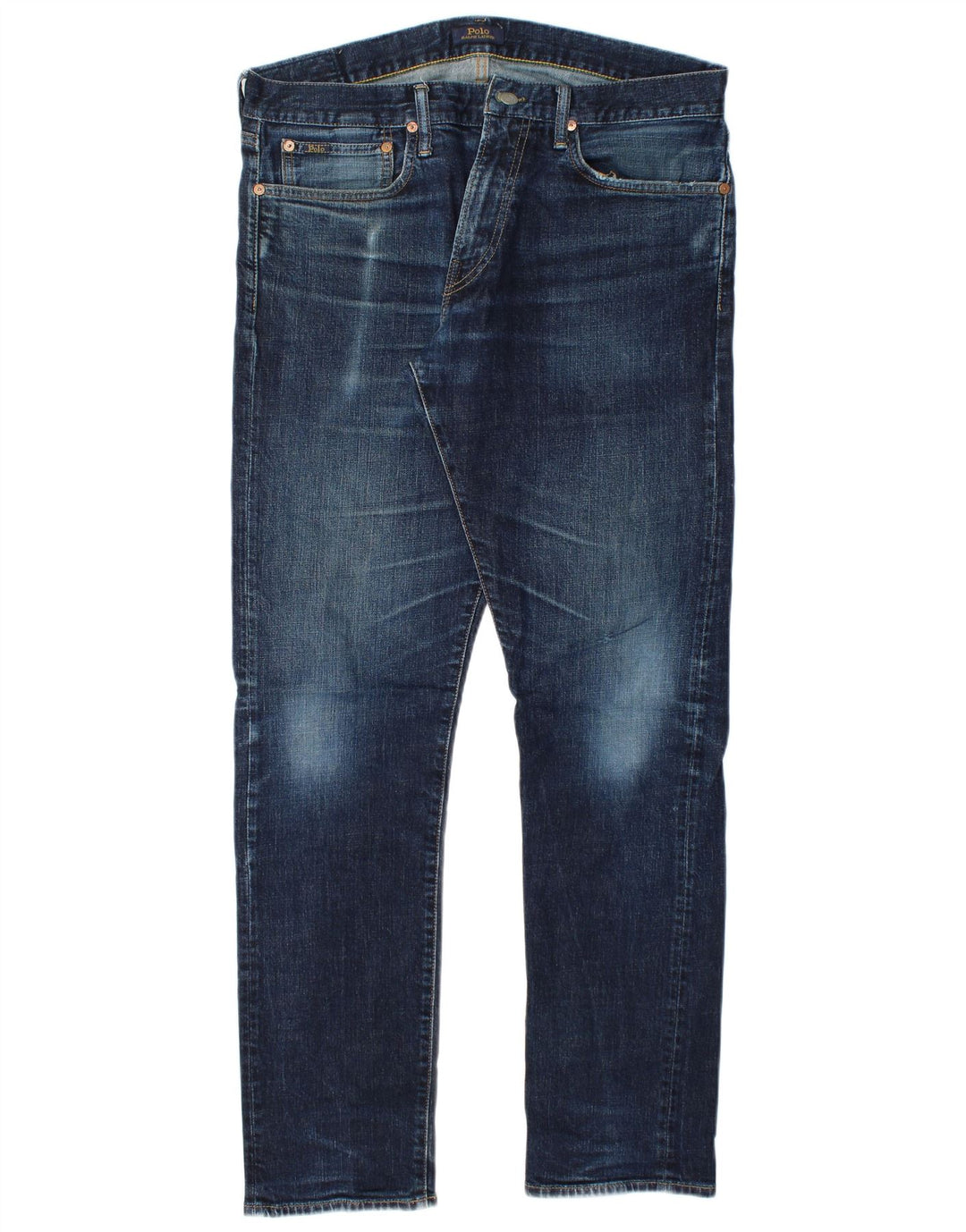 POLO RALPH LAUREN Blugi slim pentru bărbați W34 L32 Bumbac albastru