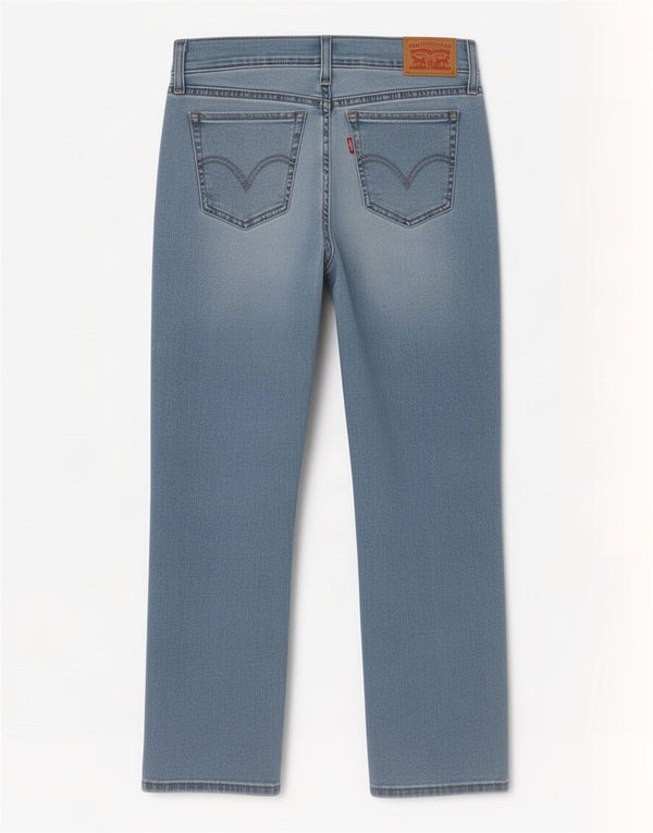 Blugi tăiați Levi's pentru femei W25 L23 Bumbac albastru