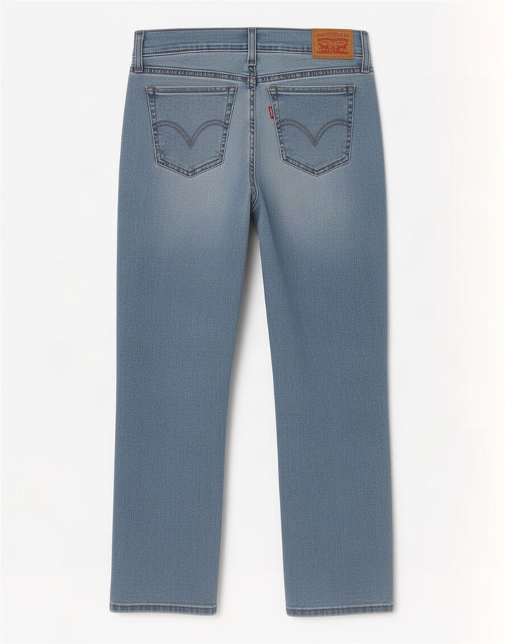 Blugi tăiați Levi's pentru femei W25 L23 Bumbac albastru