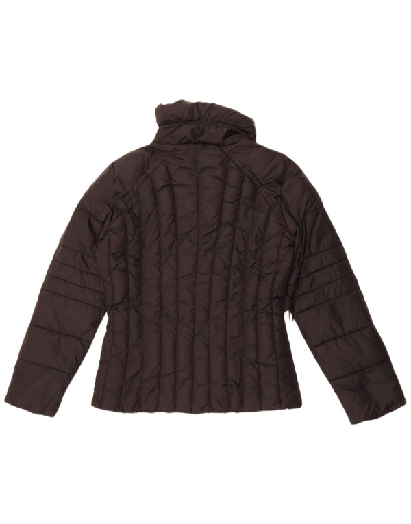 Jachetă căptușită pentru femei Zara UK 14 Poliester mediu negru