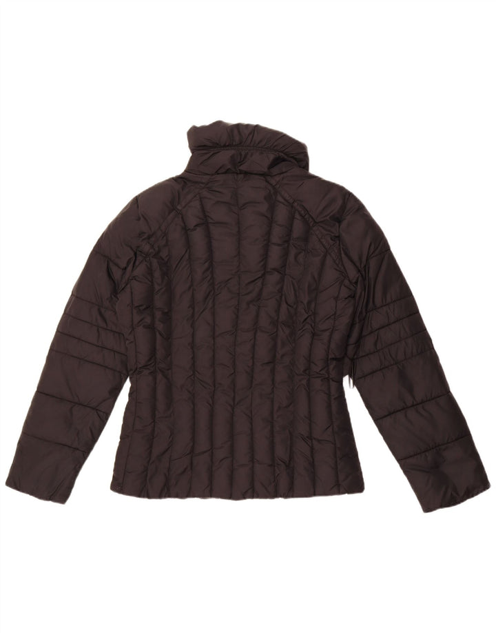 Jachetă căptușită pentru femei Zara UK 14 Poliester mediu negru