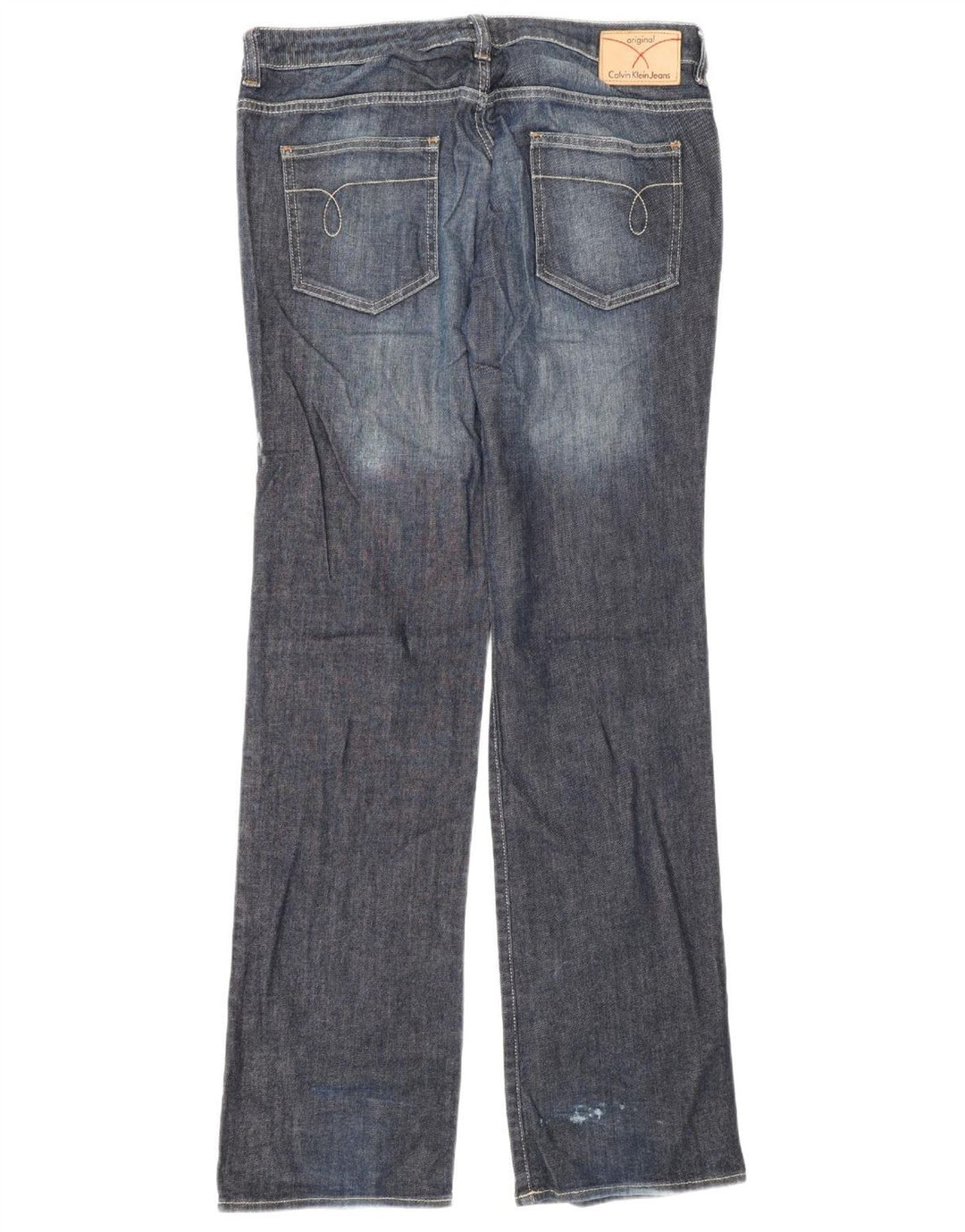Blugi Calvin Klein pentru femei Bootcut W32 L34 Bumbac bleumarin