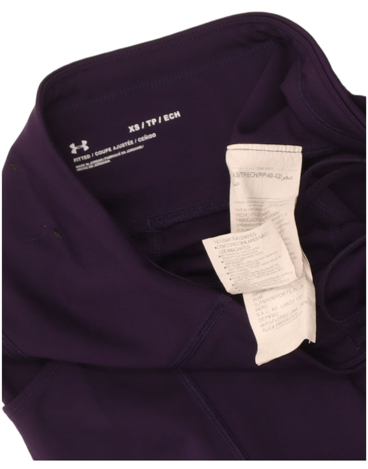 Leggings pentru femei Under Armour UK 4 XS Purple Poliester
