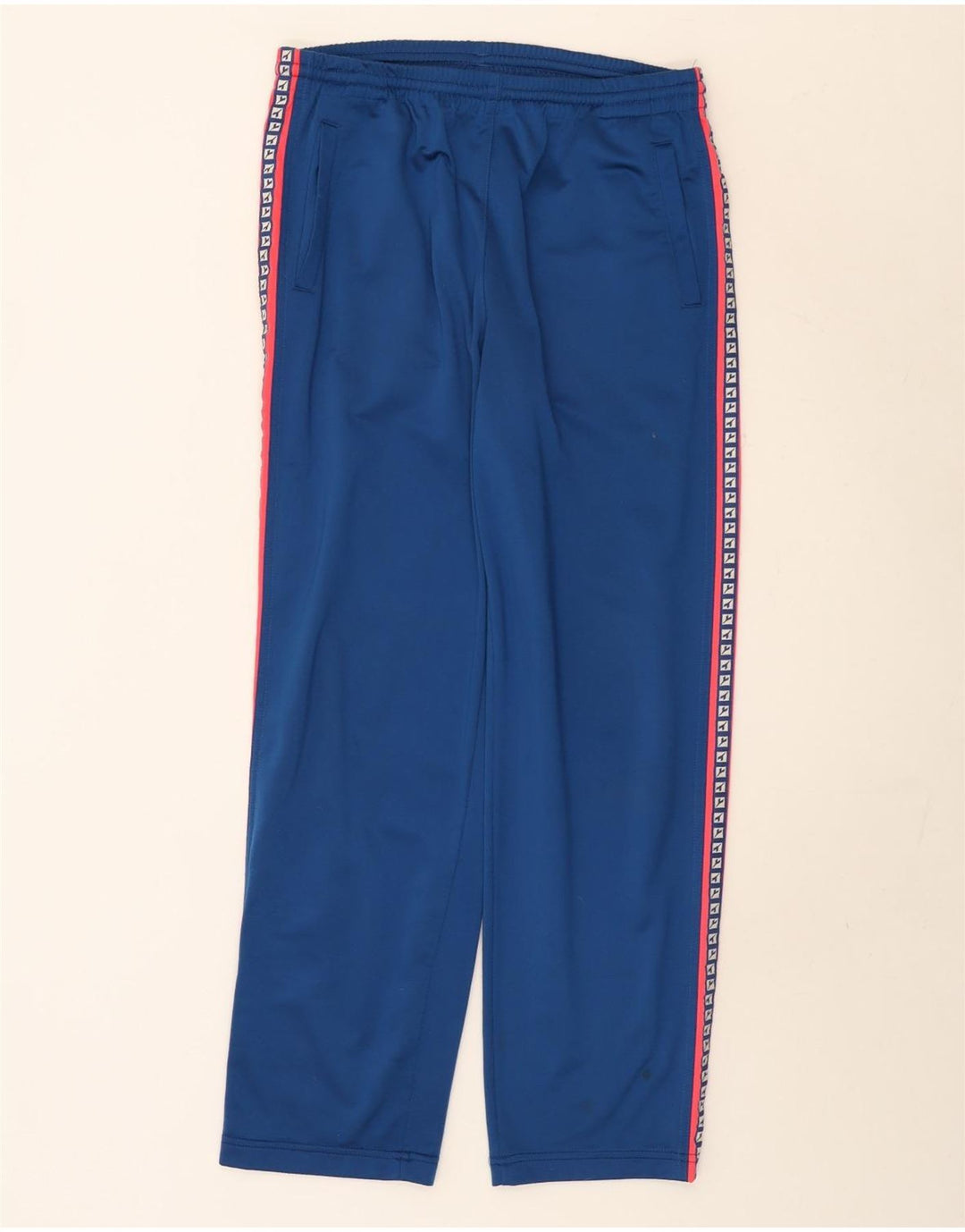 Pantaloni de trening grafic Diadora pentru bărbați UK 42 Poliester albastru mare