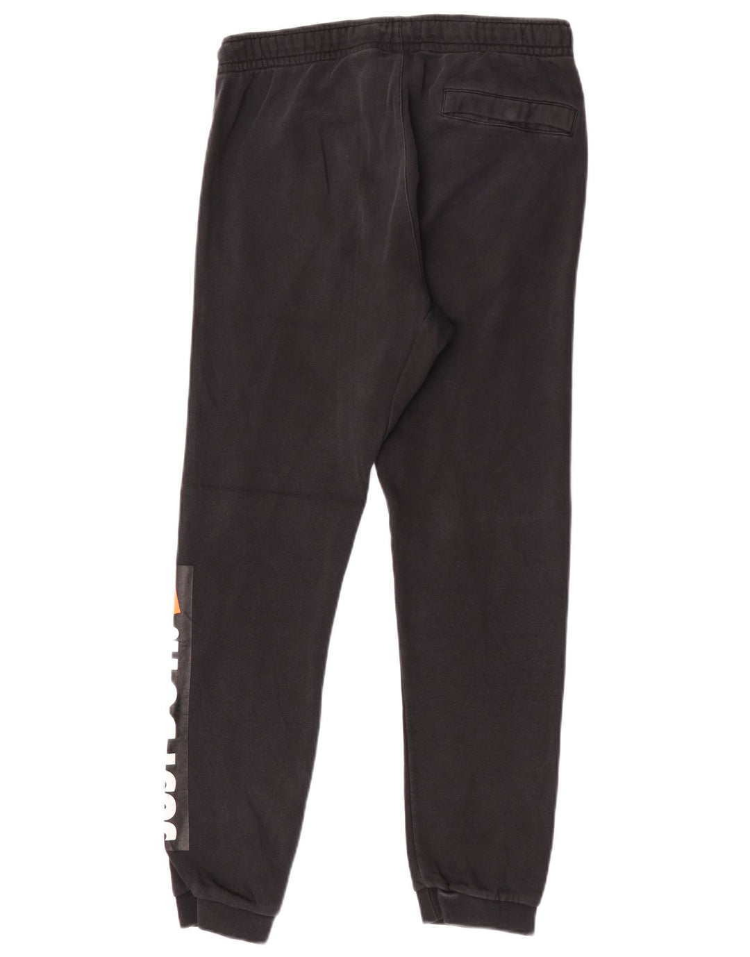 Pantaloni de trening grafic Nike pentru bărbați Pantaloni de jogging, bumbac mediu negru
