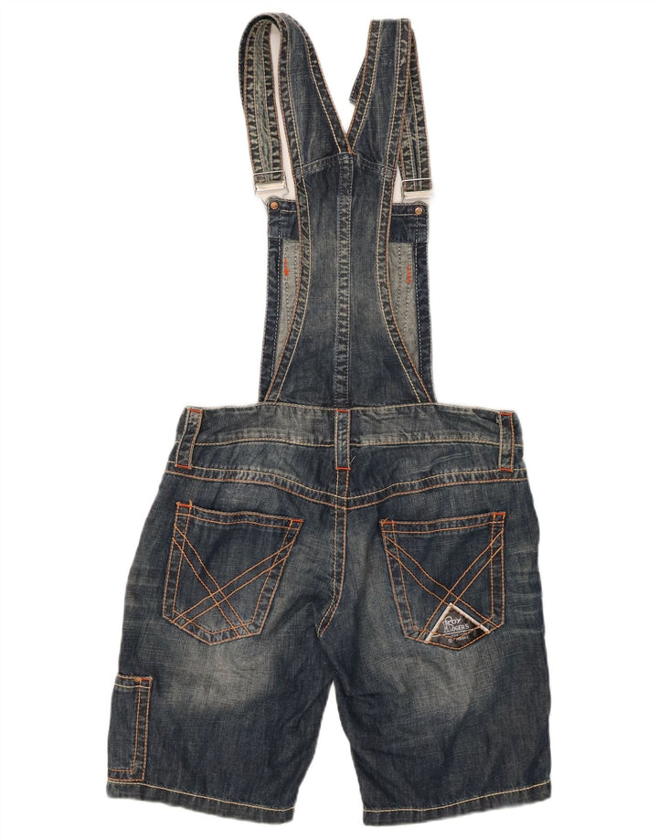 ROY ROGERS Pantaloni scurți din denim salopete pentru femei IT 41 Small W27 Bumbac albastru