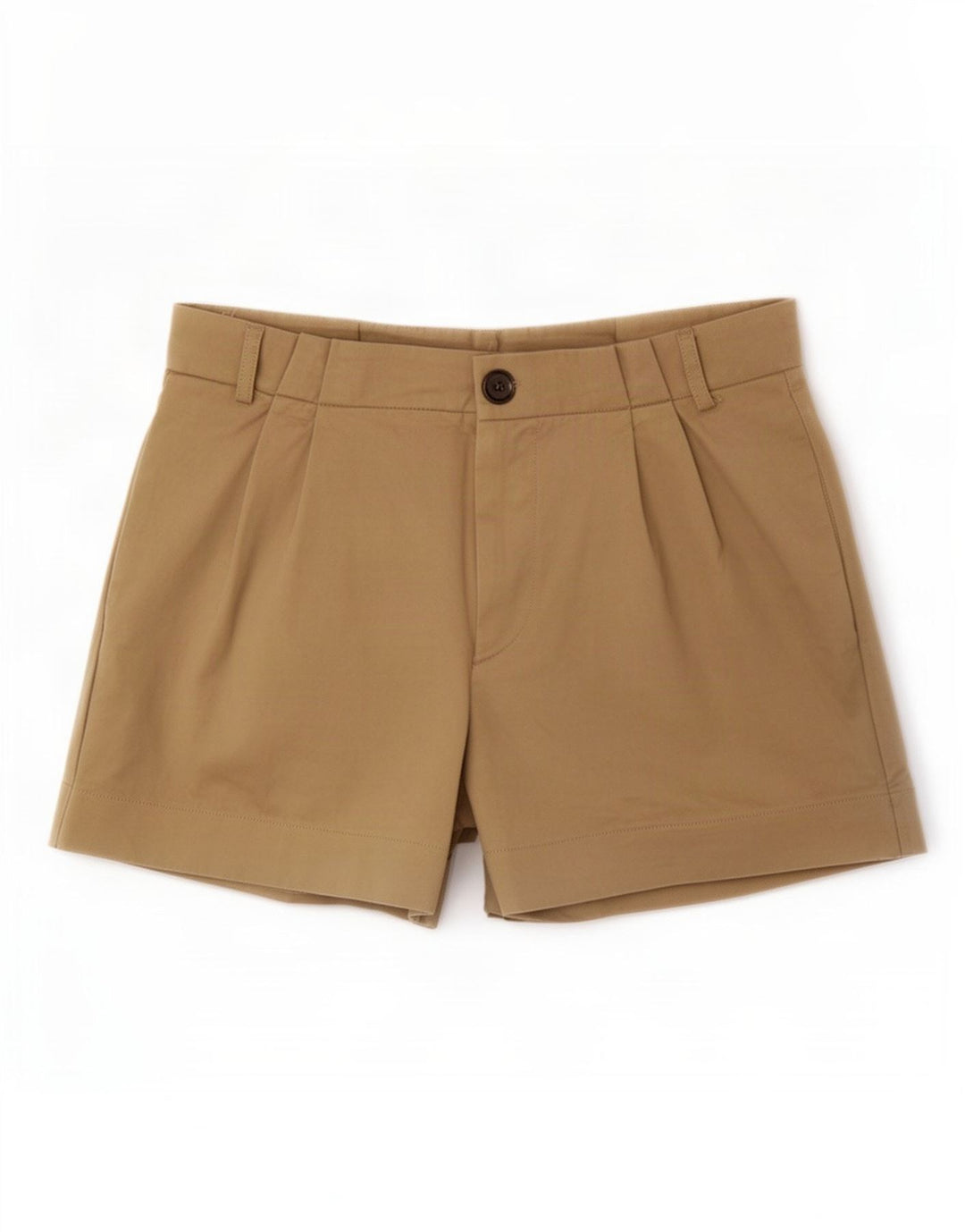 Pantaloni scurți casual pentru femei Zara Medium W28, bej, bumbac