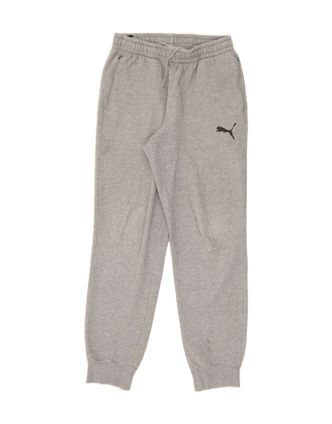 PUMA Mens Tracksuit Trousers Joggers Small  Grey Cotton Vintage Puma and Second-Hand Puma from Messina Hembry 