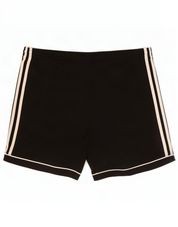 Pantaloni scurți sport pentru bărbați Adidas Climalite, poliester mediu negru