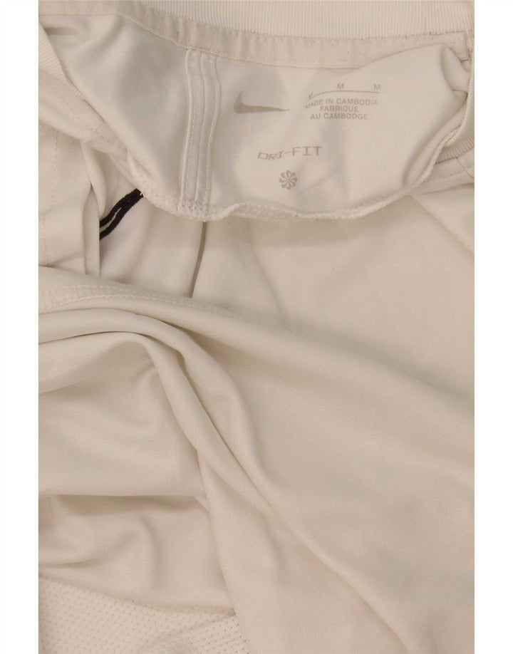 Tricou pentru bărbați Nike Dri Fit Top Medium White Colorblock
