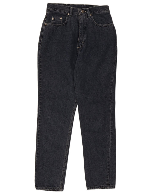 Blugi conici Wrangler Scarlett pentru femei cu talie înaltă W30 L29 bumbac bleumarin