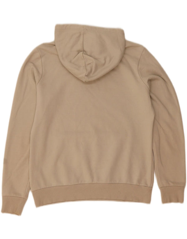 Pulover pentru femei Puma Graphic Hoodie UK 14 Medium Beige Bumbac