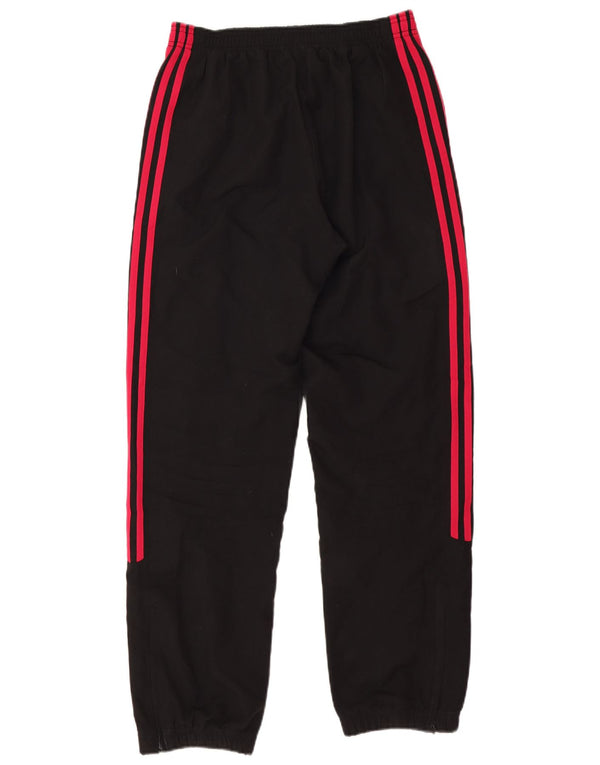 Pantaloni de trening Adidas pentru femei Joggeri UK 10 Poliester negru mic