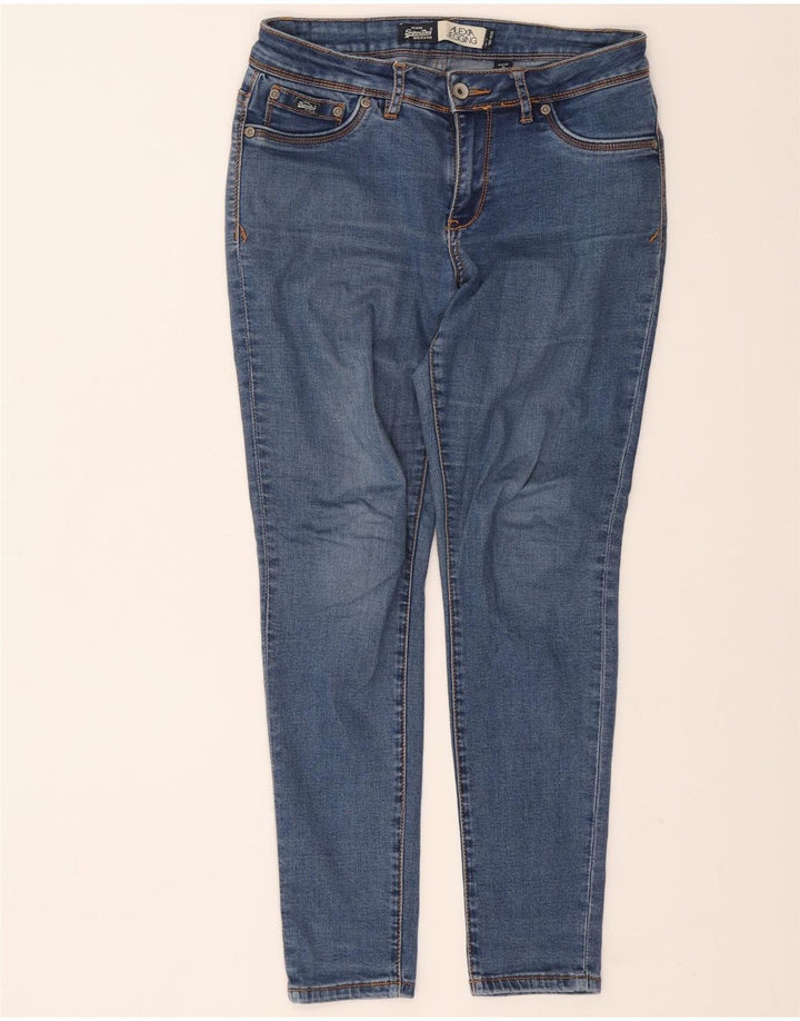 SUPERDRY Womens Jegging Jeans W30 L28 Blue Cotton Vintage Superdry and Second-Hand Superdry from Messina Hembry 
