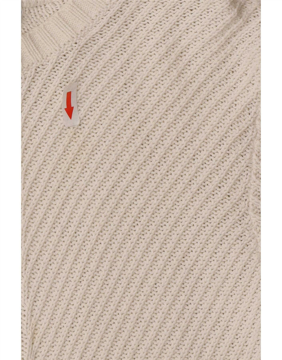 Pulover pentru femei Marks & Spencer cu gâtul cu barca UK 14 Medium Off White