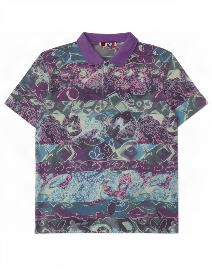 Tricou Polo Bărbați Fila IT 52 Large Multicolor Geometric