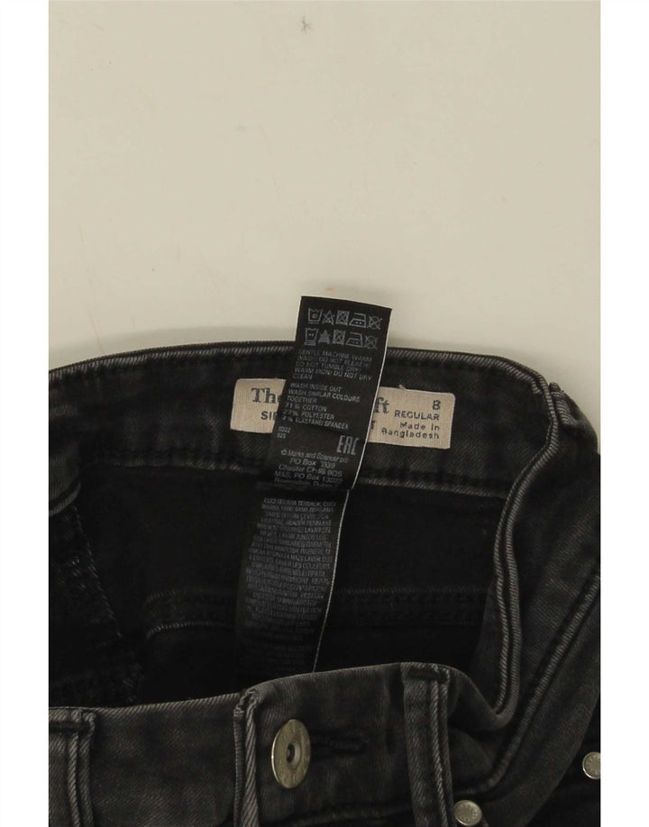 Marks & Spencer Blugi drepti pentru femei Sienna UK 8 Small W24 L30 Gri