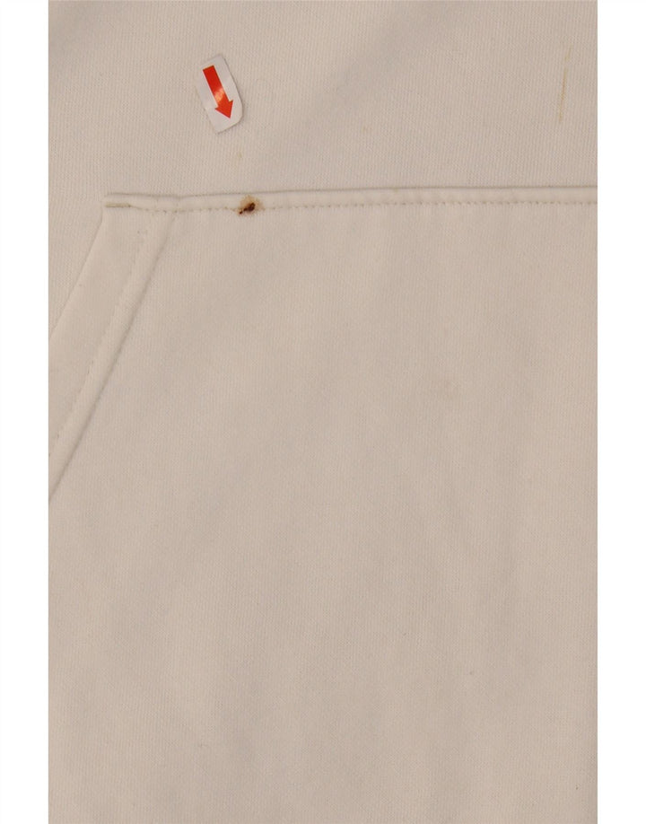 VANS Pulover cu glugă cu grafic pentru femei UK 18 XL Bumbac alb