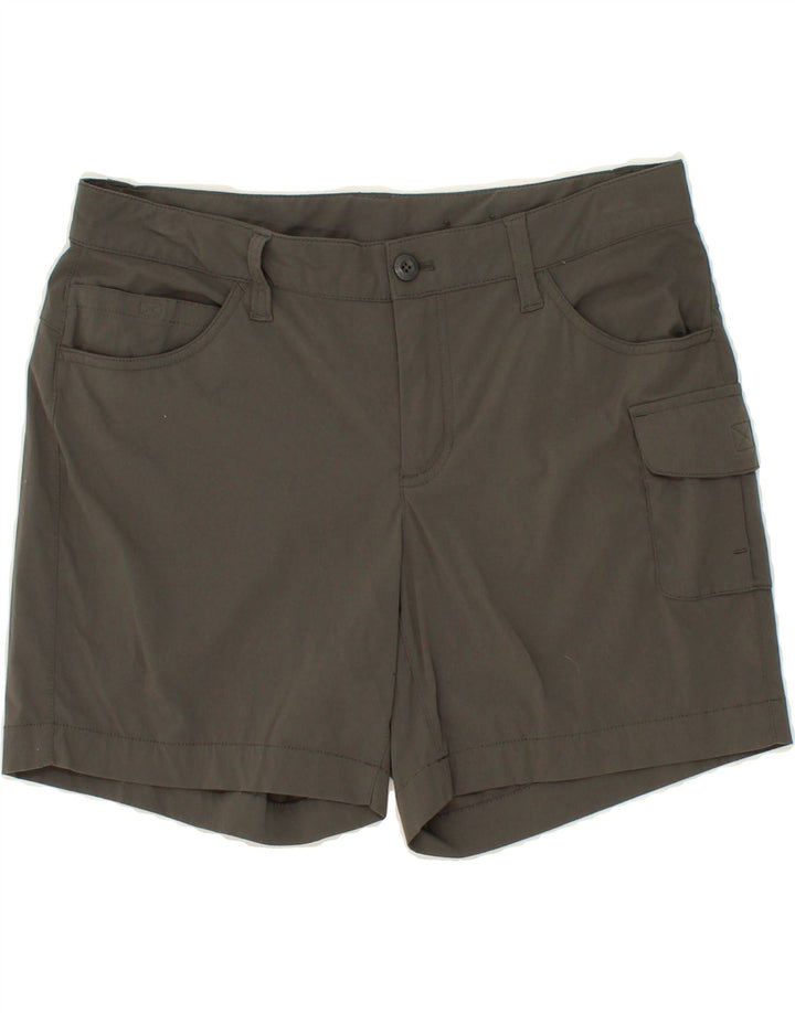 EDDIE BAUER Womens Cargo Shorts US 8 Medium W34 Khaki Polyamide Vintage Eddie Bauer and Second-Hand Eddie Bauer from Messina Hembry 