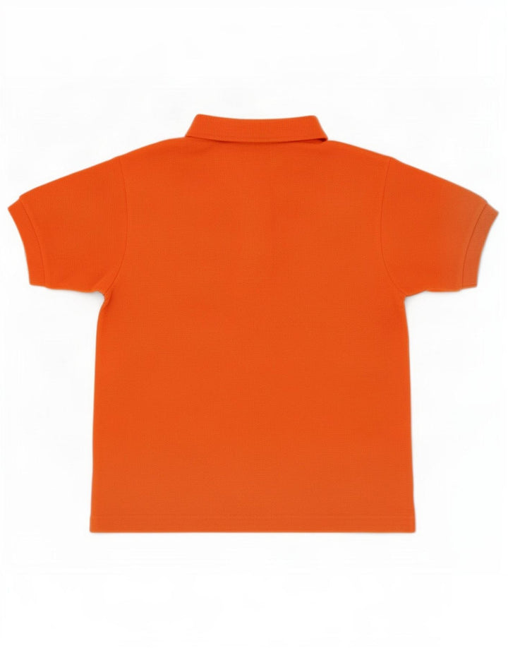 Tricou polo Lacoste pentru baieti 9-10 ani portocaliu
