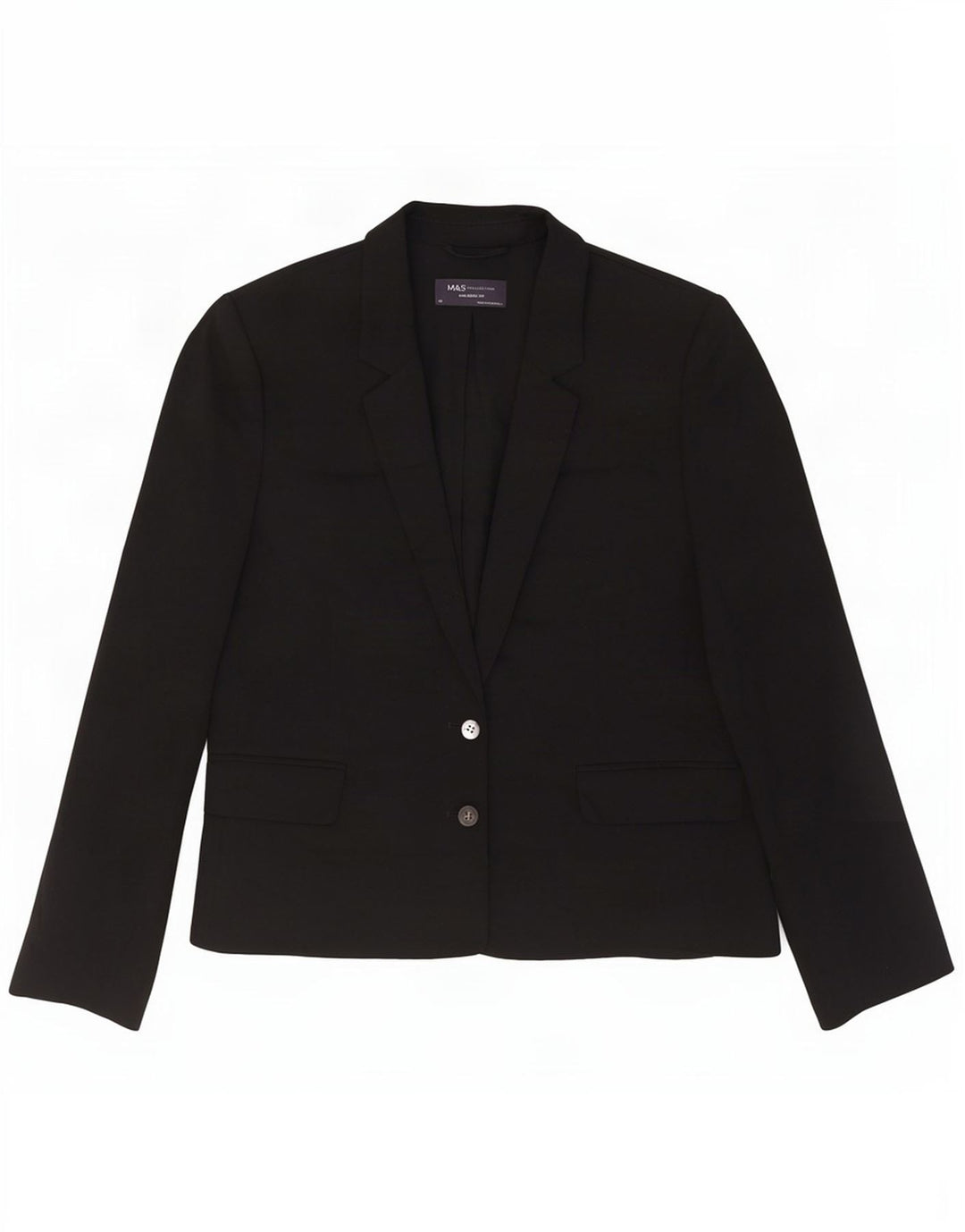 Jachetă pentru femei Marks & Spencer Tailored Fit Blazer UK 14 Medium Black