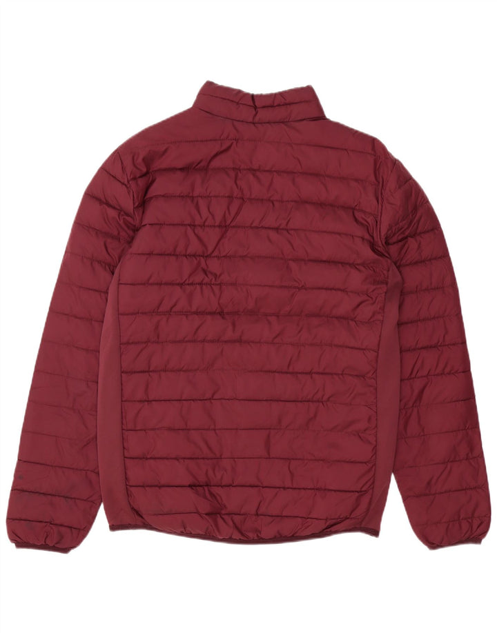 Jachetă căptușită pentru bărbați Jack & Jones UK 38 Medium Burgundy Poliester
