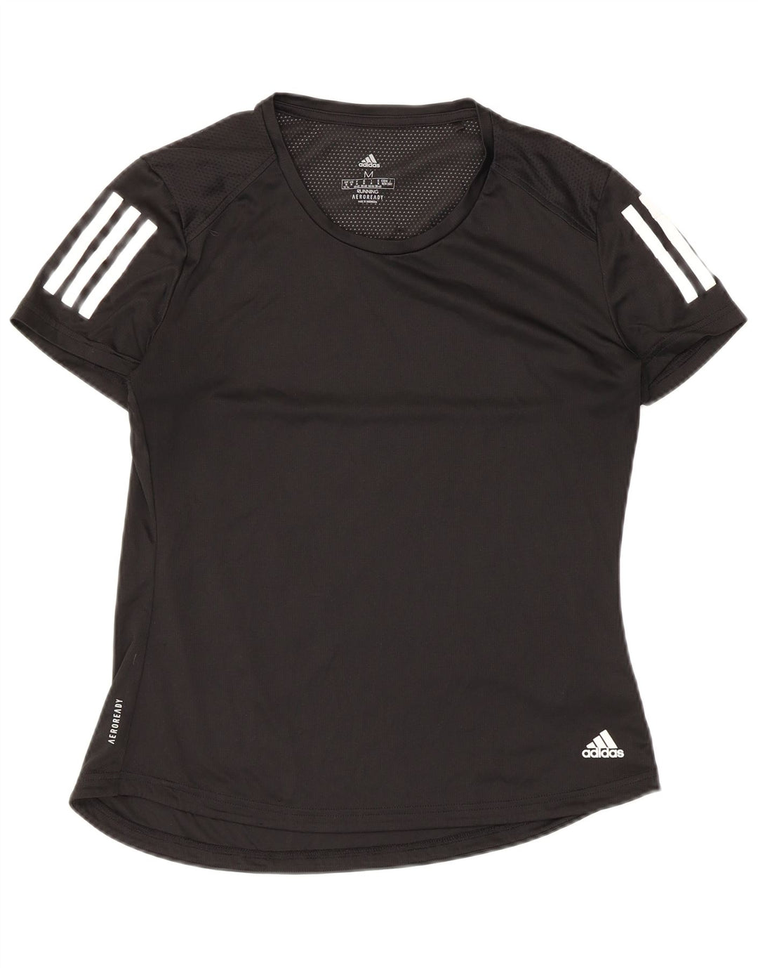 Tricou Adidas Aeroready pentru femei Top UK 12/14 Poliester mediu negru