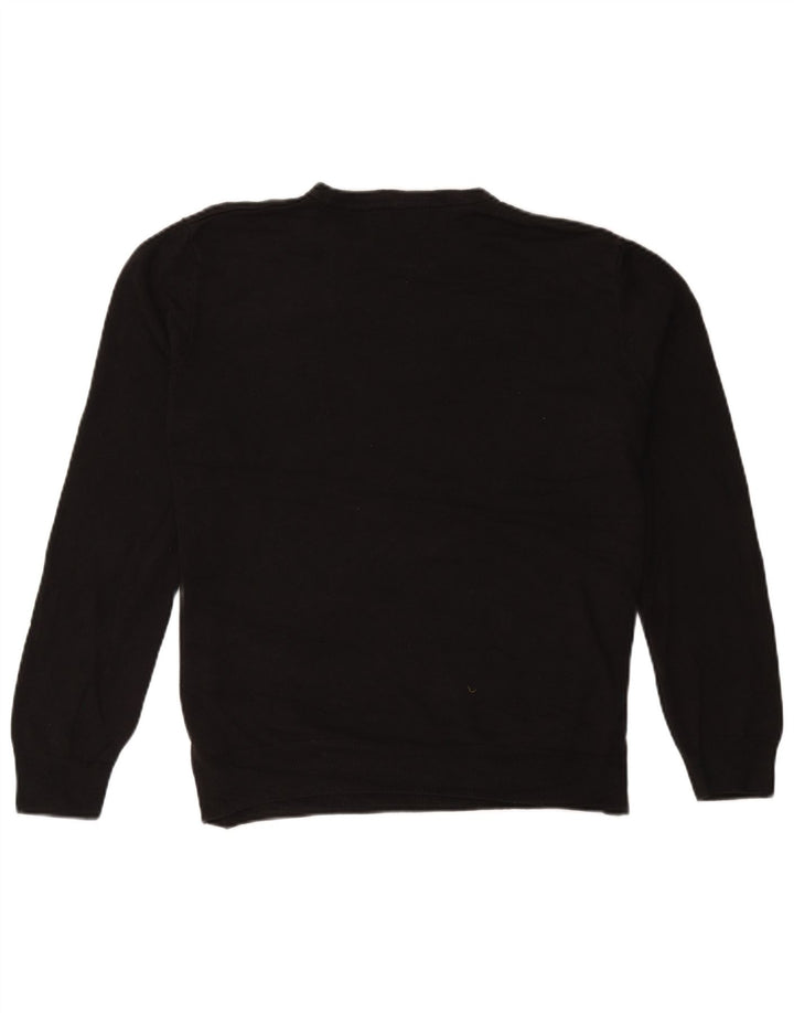 Pulover pentru femei Marks & Spencer cu decolteu rotund XL acrilic negru