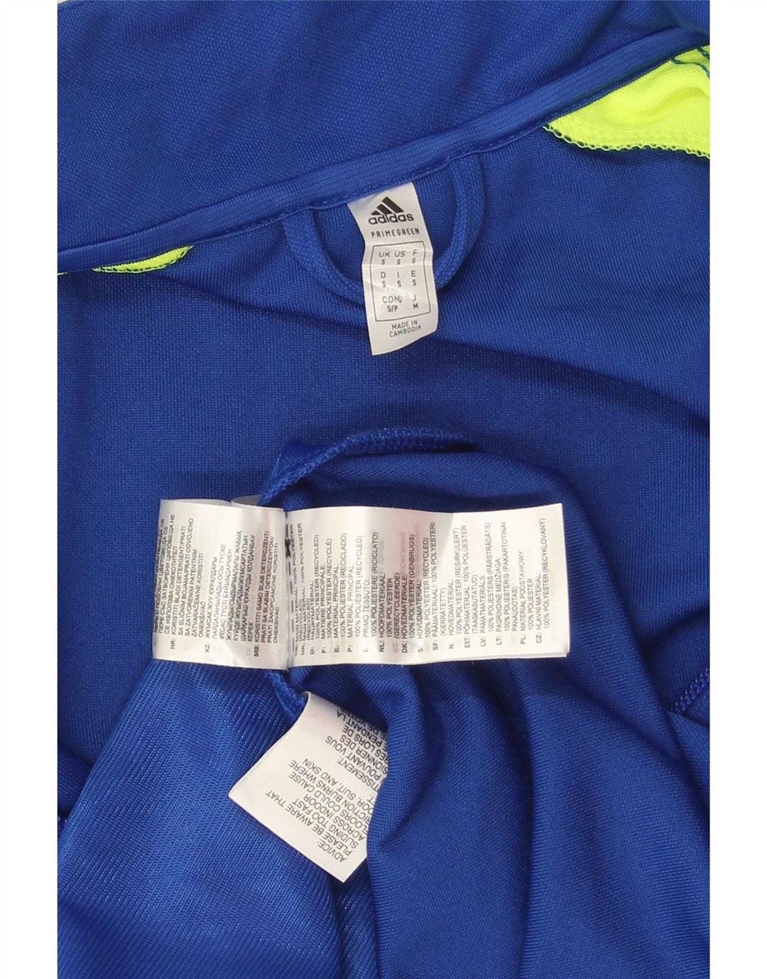 Jachetă de top Adidas Aeroready Graphic pentru bărbați, albastru, color block