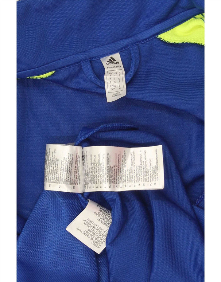 Jachetă de top Adidas Aeroready Graphic pentru bărbați, albastru, color block