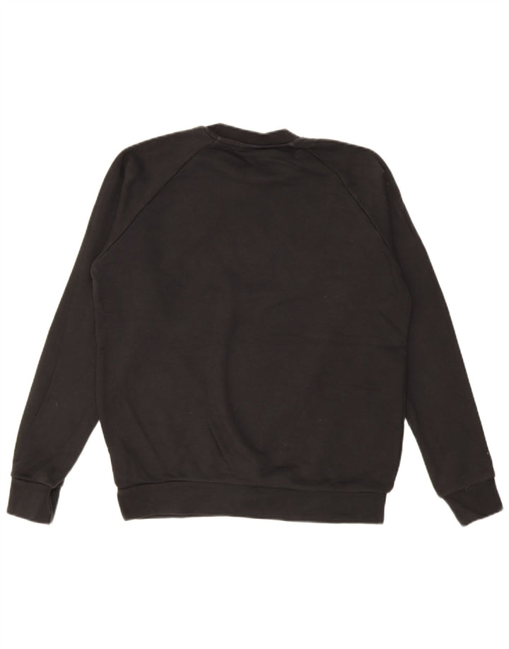 Hanorac grafic pentru bărbați Adidas Jumper mic, negru, bumbac