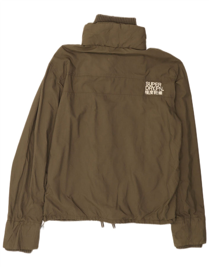 Jachetă Bomber Superdry pentru bărbați UK 40 Large Kaki Nylon