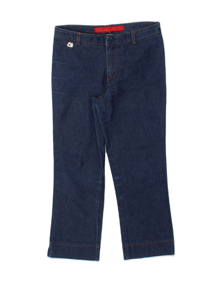 GUESS Womens Capri Jeans Small W26 L22 Blue Cotton Vintage Guess and Second-Hand Guess from Messina Hembry 