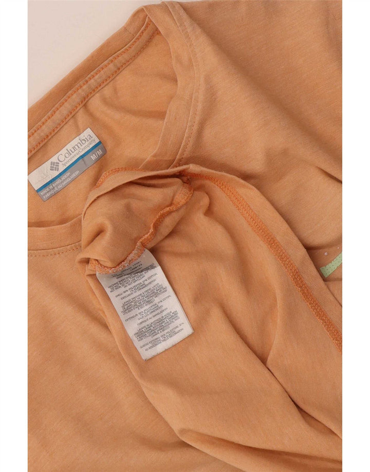 Tricou grafic Columbia pentru femei Top UK 14 Poliester portocaliu mediu