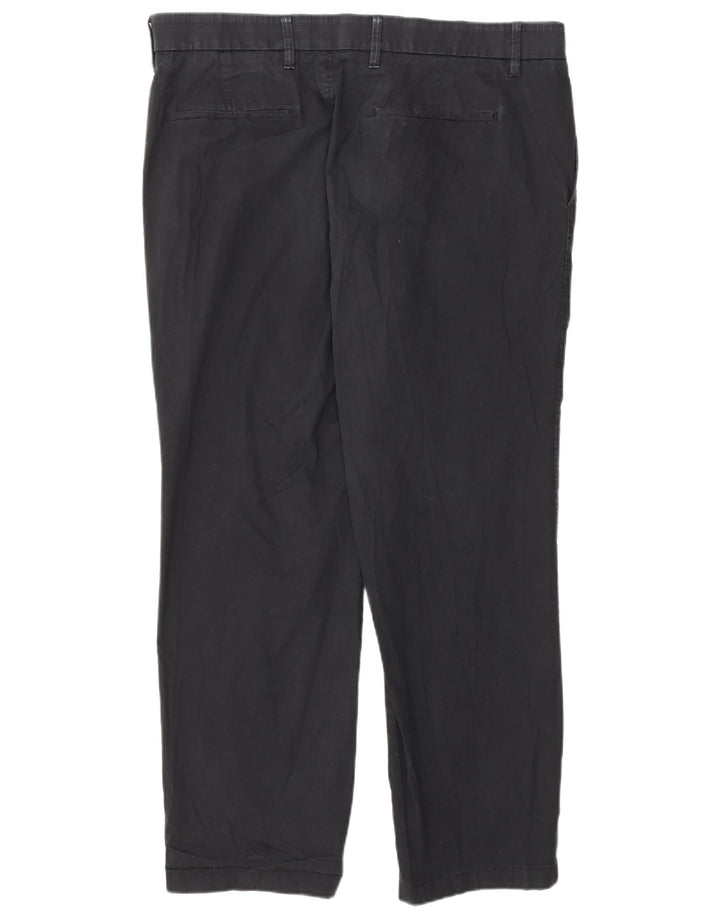 Pantaloni chino pentru bărbați Marks & Spencer Autograph Regular Fit W38 L29 bleumarin