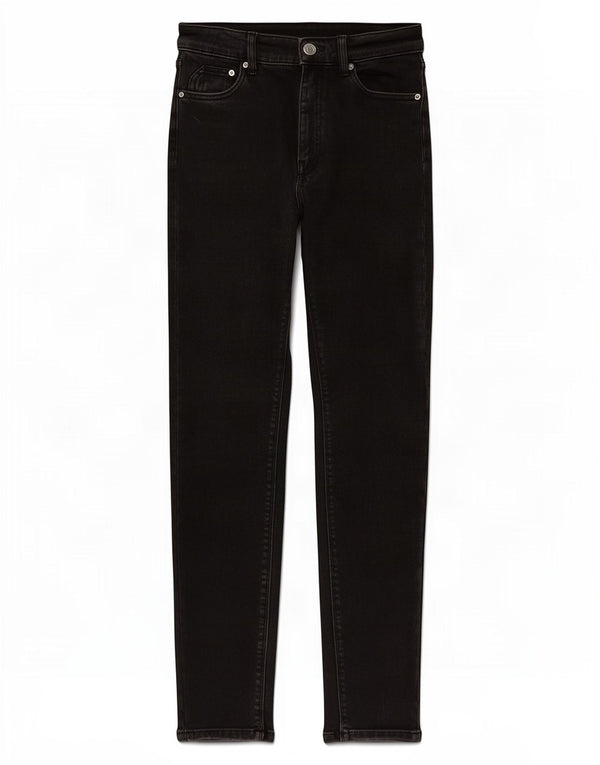 Massimo Dutti Blugi skinny învechiți pentru femei EU 36 XS W26 L29 bumbac negru