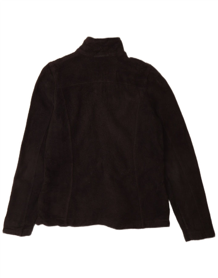Jachetă fleece pentru femei Eddie Bauer UK 12 Poliester mediu negru