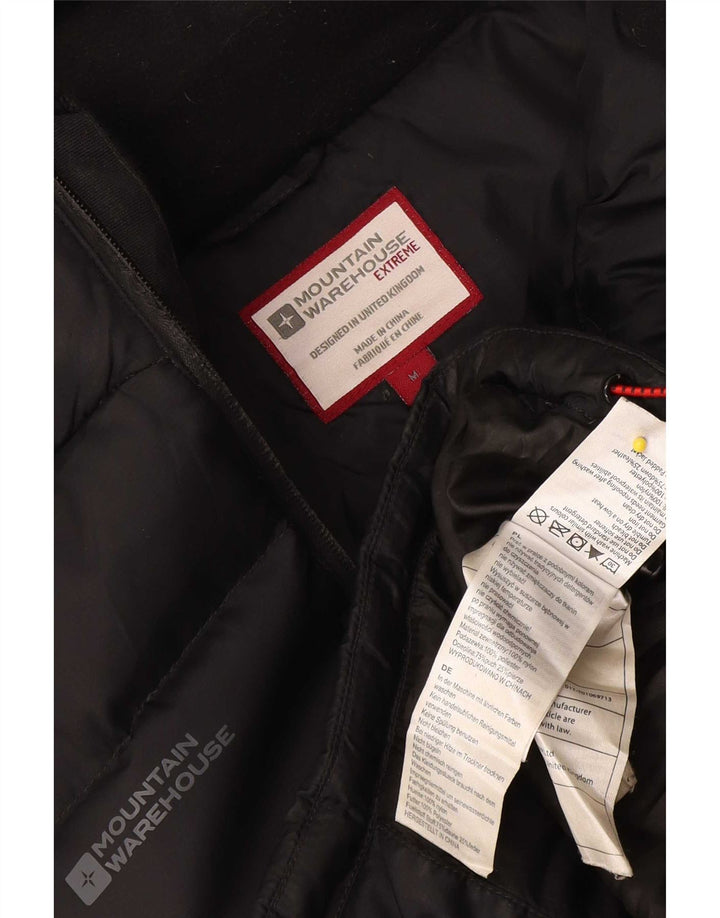 Jachetă căptușită cu glugă pentru bărbați Mountain Warehouse UK 38 Medium Black Nylon
