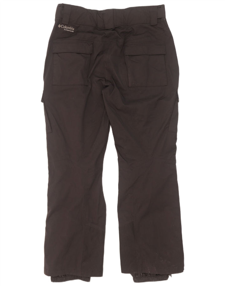 Pantaloni de schi Columbia Omni-Tech Cargo pentru bărbați XL, nailon, negru