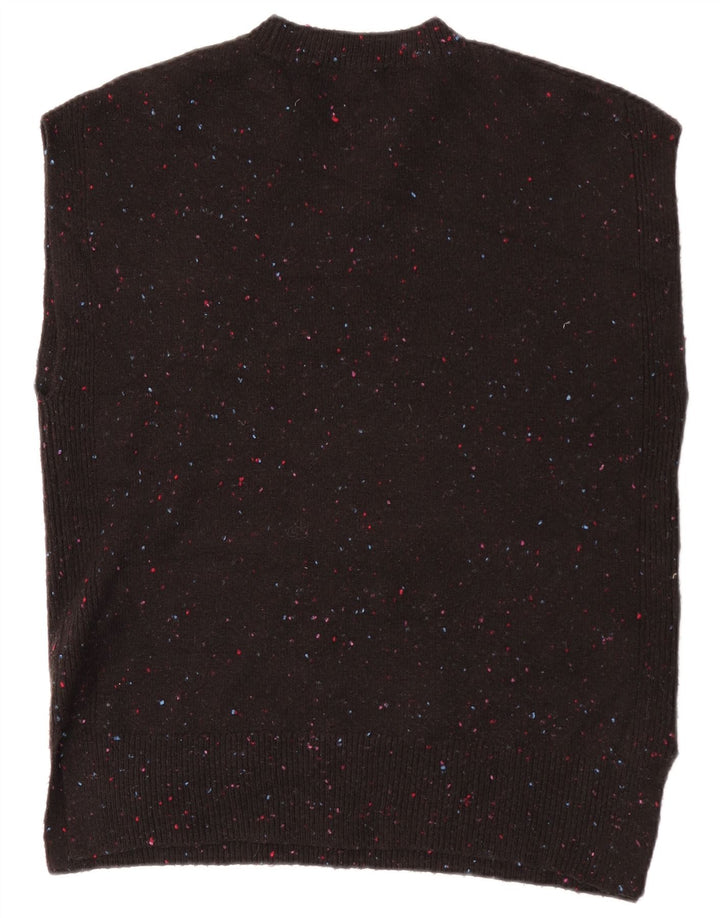 Marks & Spencer Vestă pentru bărbați Tank Top Medium Black Flecked Acrylic