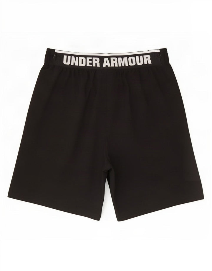 Pantaloni scurți sport grafic Under Armour pentru bărbați, mari, negri