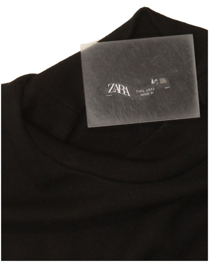 Rochie Maxi pentru Damă Zara UK 14 Mare Neagră