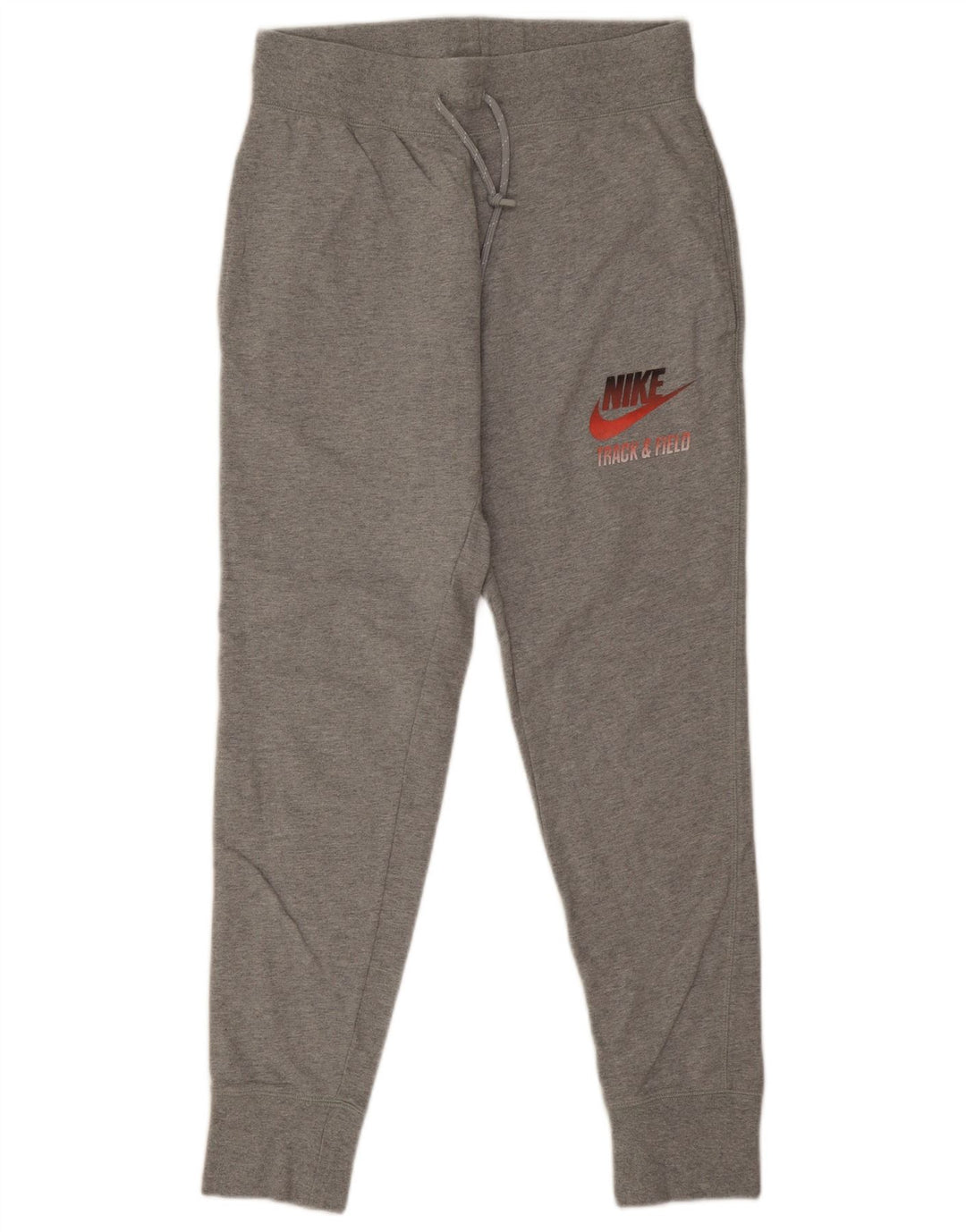 Pantaloni de trening Nike pentru femei Joggeri UK 12 Bumbac gri mediu