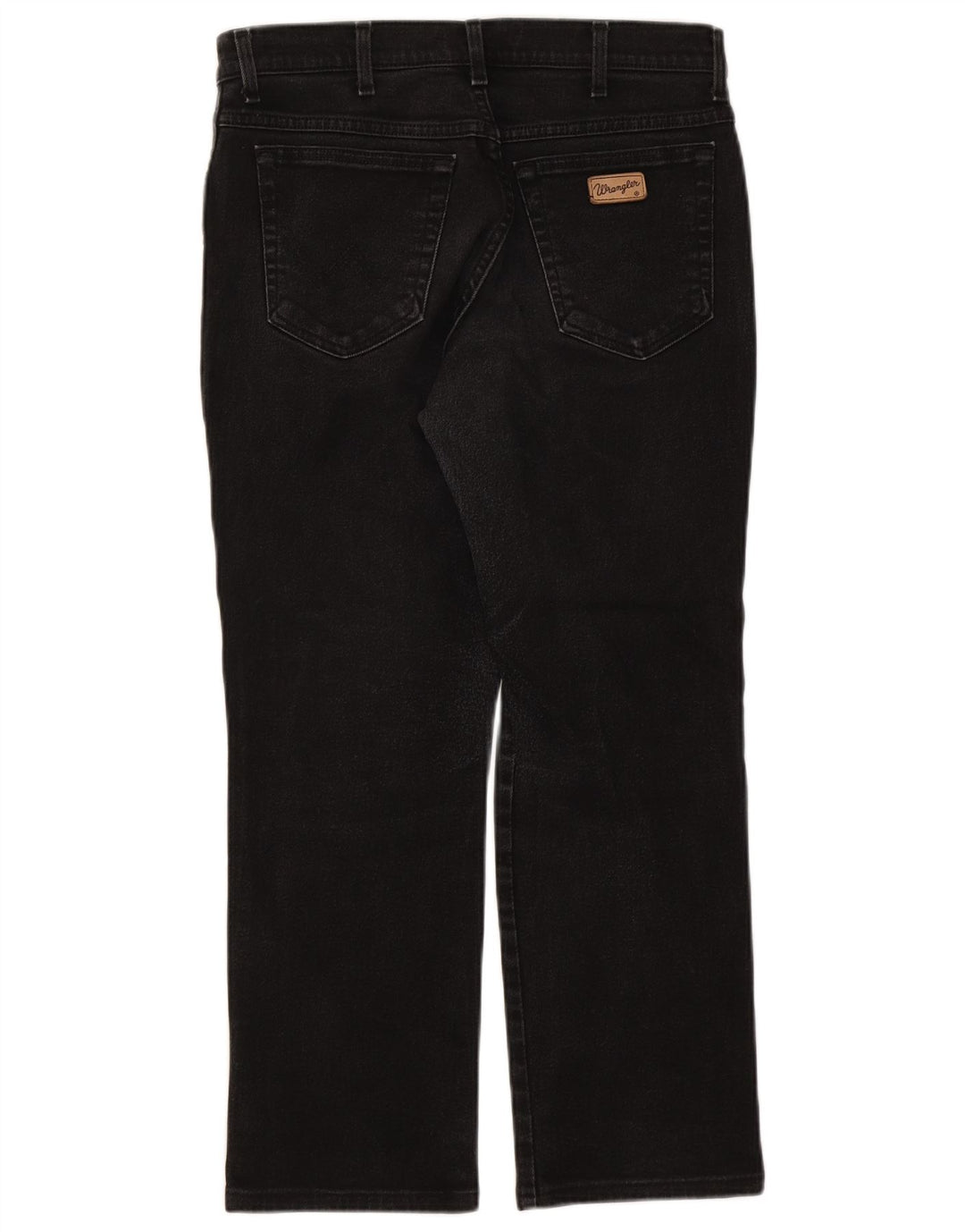 Blugi drepte pentru bărbați Wrangler Texas W34 L27 negri