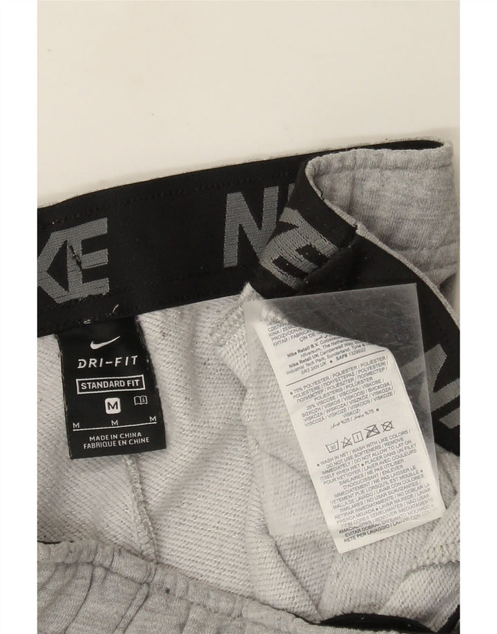 Pantaloni de trening Nike pentru bărbați Dri Fit Pantaloni de jogging, gri mediu pete