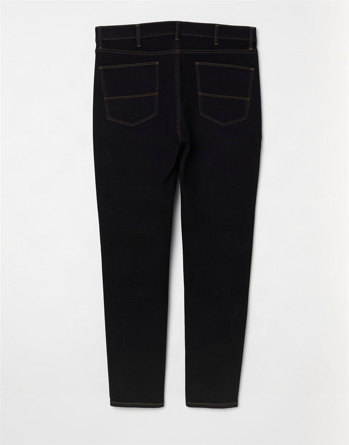 Blugi subțiri pentru bărbați Marks & Spencer W36 L29 bumbac bleumarin