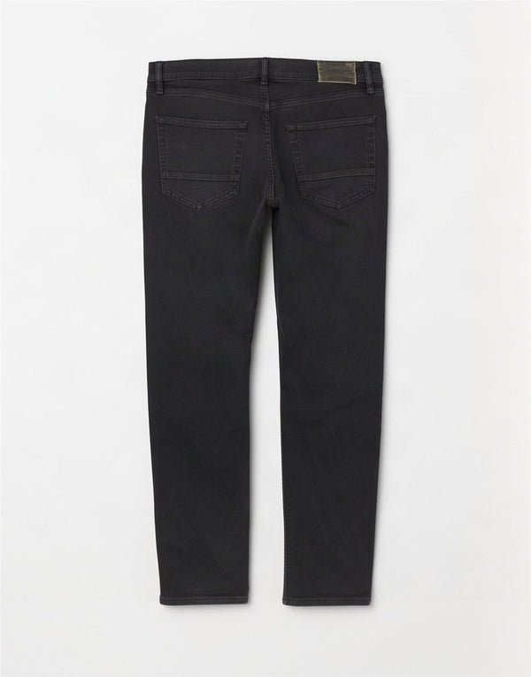 Blugi slim pentru bărbați Marks & Spencer W34 L31 bumbac negru
